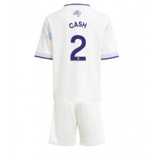 Aston Villa Matty Cash #2 Tredjedraktsett Barn 2025-26 Kortermet (+ korte bukser)